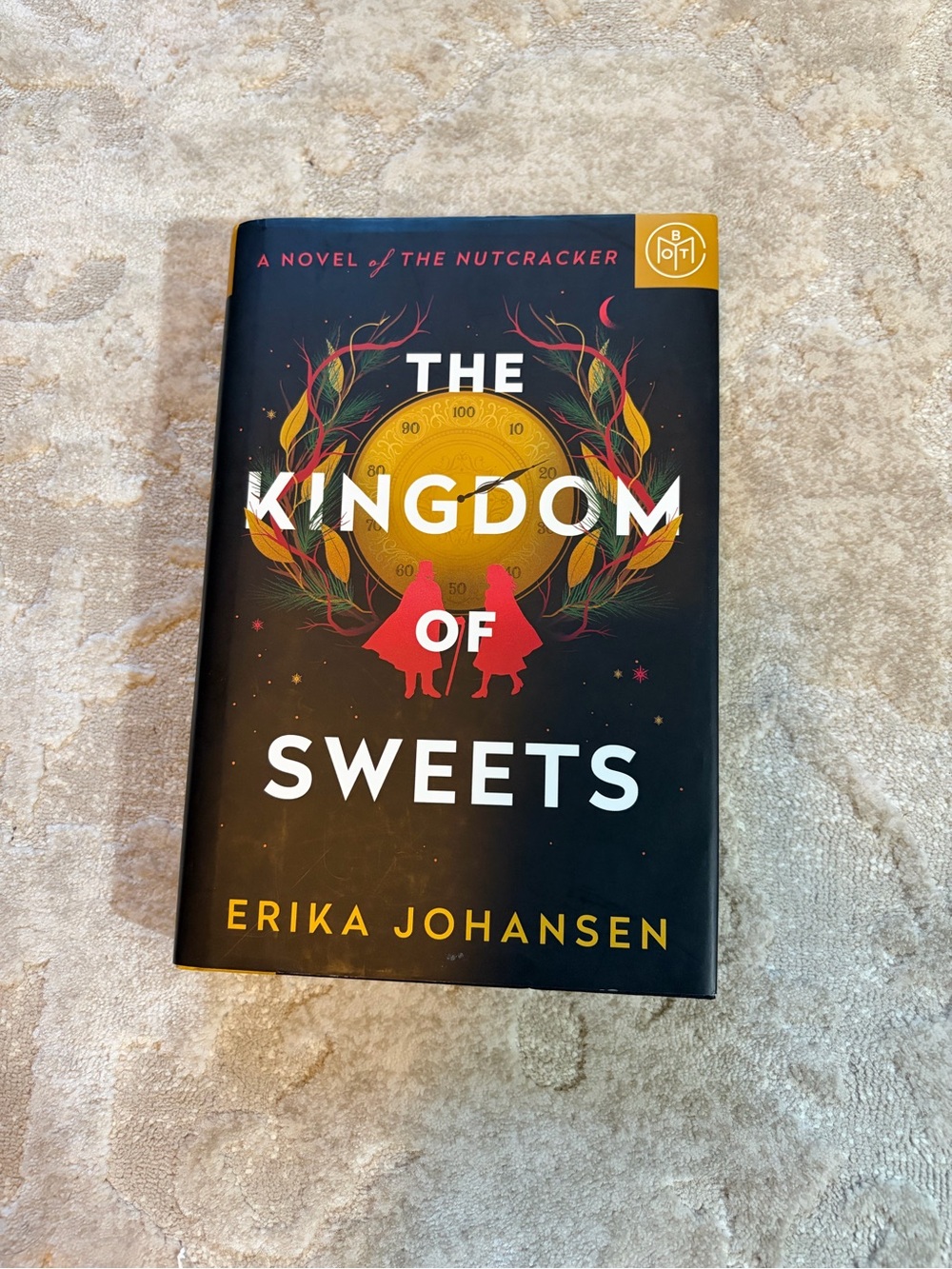 The Kingdom of Sweets by Erika Johansen - Black & Gold Hardcover